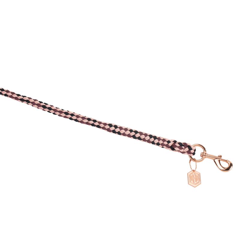 Eskadron Regular Swivel Hook Leadrope Heritage AW23 - Navy/Pearl Rose/Cassis